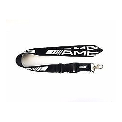 Klíčenka / Šňůrka / Tkanička na krk AMG - černá