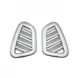 Sportovní chromové obložení ventilátorů A/C na palubce Mercedes Benz (W213)