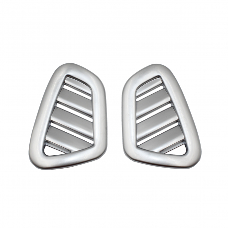 Sportovní chromové obložení ventilátorů A/C na palubce Mercedes Benz (W213)