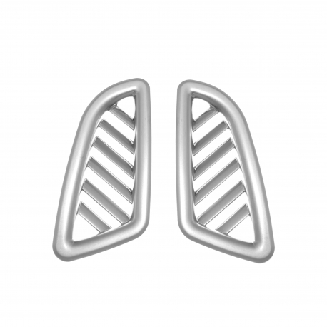 Sportovní chromové obložení ventilátorů A/C na palubce Mercedes Benz (W205 / X253 / C253)