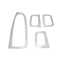 Sportovní chromové rámečky tlačítek pro stahování oken Mercedes Benz (W205 / W213 / X253 / C253)