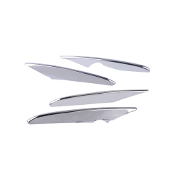 Chromové kryty na plastové lišty v nárazníku Mercedes-Benz (X253 / C253)