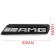 Označení / Znaky / Nápisy / Logo do přední masky AMG - stříbrné (chromové)