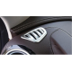 Sportovní chromové obložení ventilátorů A/C na palubce Mercedes Benz (W213)