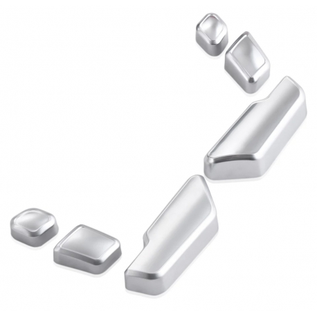 Sportovní chromové tlačítka polohování sedačky Mercedes Benz (W176 / W204 / C117 / W218 / W212 / W166 / X166 / C292 / X204)