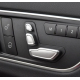Sportovní chromové tlačítka polohování sedačky Mercedes Benz (W176 / W204 / C117 / W218 / W212 / W166 / X166 / C292 / X204)