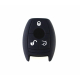 Silikonový obal / Silikonový kryt pro 3-tlačítkový klíč Mercedes Benz (černý)