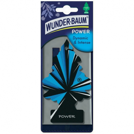 Osvěžovač vzduchu WUNDER-BAUM - ENERGETICKÁ SÍLA / POWER (stromeček)