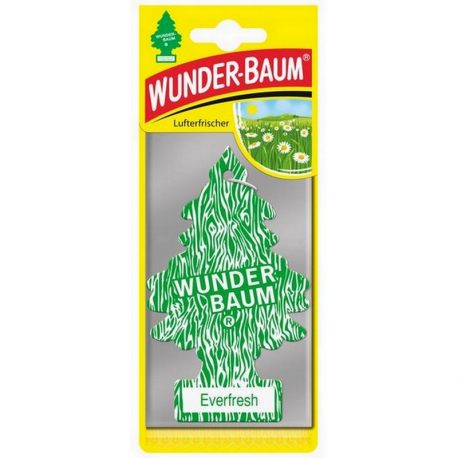 Osvěžovač vzduchu WUNDER-BAUM - SVĚŽÍ VÁNEK / EVERFRESH (stromeček)