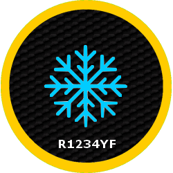 SERVIS: Kontrola a plnění klimatizace chladivem - R1234YF