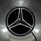Svíticí znak do masky / Svíticí logo do masky Mercedes-Benz (207mm)