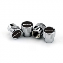 Kovové čepičky na ventilky AMG Mercedes-Benz - černé