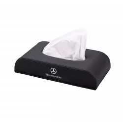 Box / Zásobník na kosmetické kapesníčky Mercedes-Benz (černý)