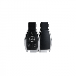 Náhradní obal klíče pro 3-tlačítkový klíč Mercedes-Benz (chromový) - 4. generace