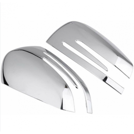 Chromové kryty zrcátek / Chromové zrcátka Mercedes-Benz (W176 / W246 / W204 / C117 / X117 / W218 / W212 / X156 / X204 / W221)