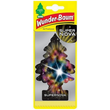 Osvěžovač vzduchu WUNDER-BAUM - SUPERNOVA (stromeček)